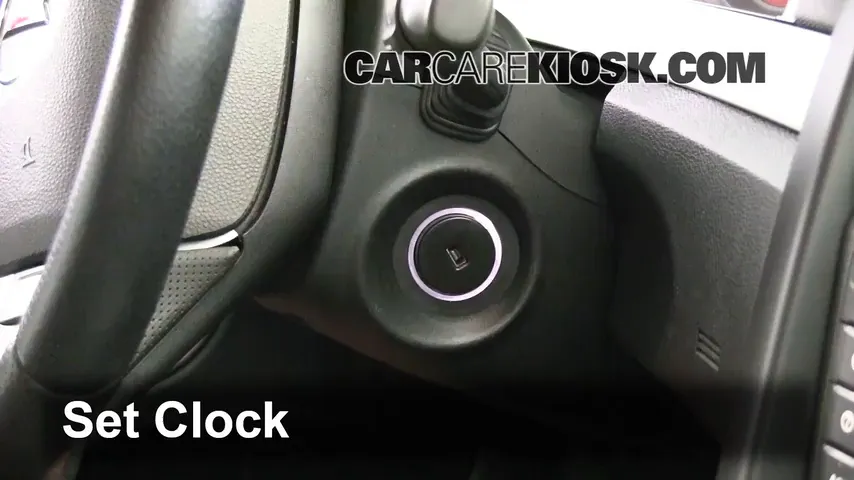 2009 Pontiac G8 GT 6.0L V8 Clock